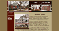 Desktop Screenshot of cedarbrookatbranchburg.com